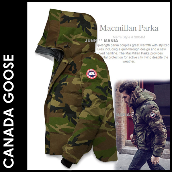 18-19AW カナダグース スーパーコピー入手困難MacMillan/Classic Camo 3804M